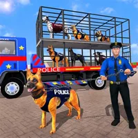 K9 City Police Dog Delivery icon