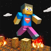 Craft Parkour : 3D Blocky Race icon