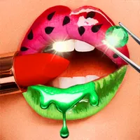 Lip Art Lipstick Makeup Game icon