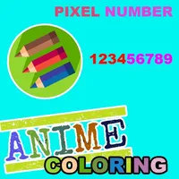 Coloring Pixel Art for Anime icon