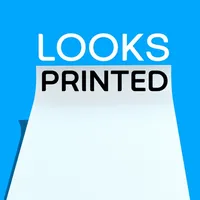 Looks Printed icon