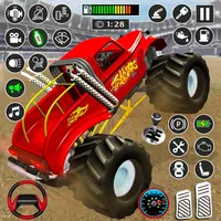 Monster Truck Race Car Games icon