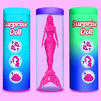 Color Reveal Mermaid Games icon