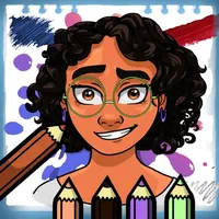 Mirable coloring book encanto icon