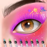 Eyelashes Makeup:Makeup salon icon