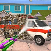 Power Wash Water Gun Games 3D icon