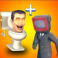 Merge Toilet Battle Monster icon