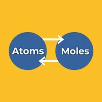 Atoms to Moles Calculator icon