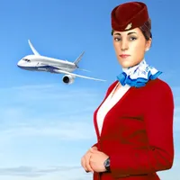 Flight Attendant-Sky Girl Game icon