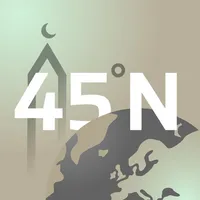 Adhan 45° N icon