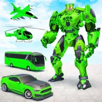 Car Crash: Robot bus simulator icon