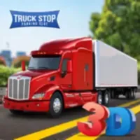 Cargo Truck Gas Station Games icon