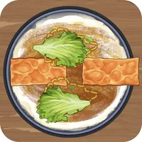 Funny cooking camp icon