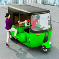 TukTuk Auto Rikshaw city drive icon