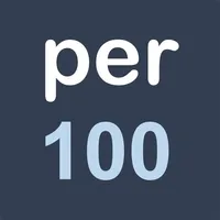 Price Per 100 Calculator icon