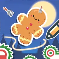 Draw Save Gingerbread Man icon