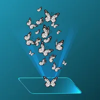 Hologram 3D icon