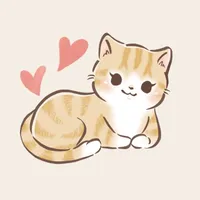 Daily Girly Cats Sticker icon