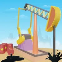 Oil Rigging 3D icon