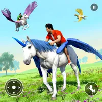 Flying Horse Unicorn Simulator icon