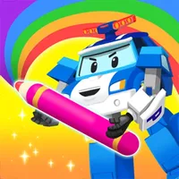 Poli Coloring & Games icon