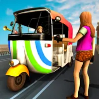 Indian Auto Rickshaw Game 3d icon