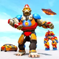 Gorilla Robot Car Robot Games icon