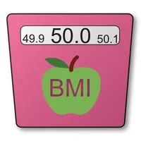 Body fat, BMI, weight tracker. icon