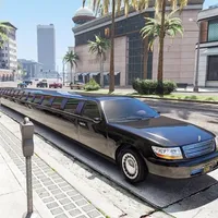 Limo Mud Car Driving Games icon