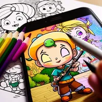 Crafty World - Coloring Books icon