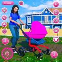 Virtual Mom Simulator Games 3D icon