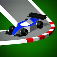 Car road simulator icon