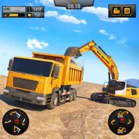 Heavy Excavator Machine Games icon