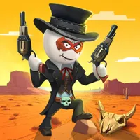 Stickman sniper: western gun icon