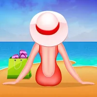 Summer Beach Girl Fun Activity icon