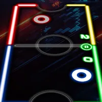 Glow Hockey Neon Challenge icon