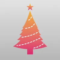 Christmas bubble icon