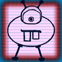 Doodle UFO icon