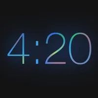 Tijd - large type fullscreen nightstand clock for bad vision icon