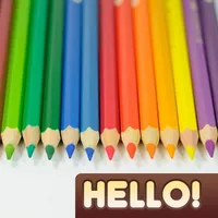 Hello Color Pencil icon