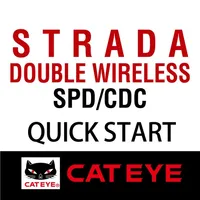 CatEye STRADA Double Wireless Quick Start icon