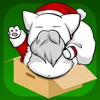 Flying Santa Cat icon