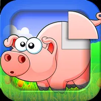 Animal sounds puzzle for kids icon