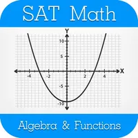 SAT Math : Algebra & Functions icon