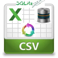 Sqlite Database Editor and Excel .Csv Editor with XLS/XLSX/XML to CSV File Converter icon