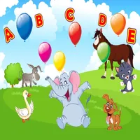 ABC Animals Puzzle & Balloons icon