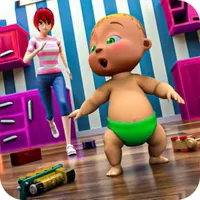 Baby Simulator Family Games icon