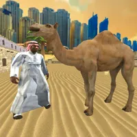 Dubai Desert Camel Simulator icon