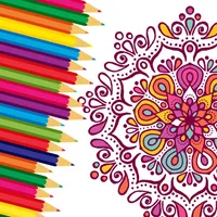 Mandala Color Book Therapy icon