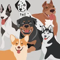 Cute Dogs Sticker Pack icon